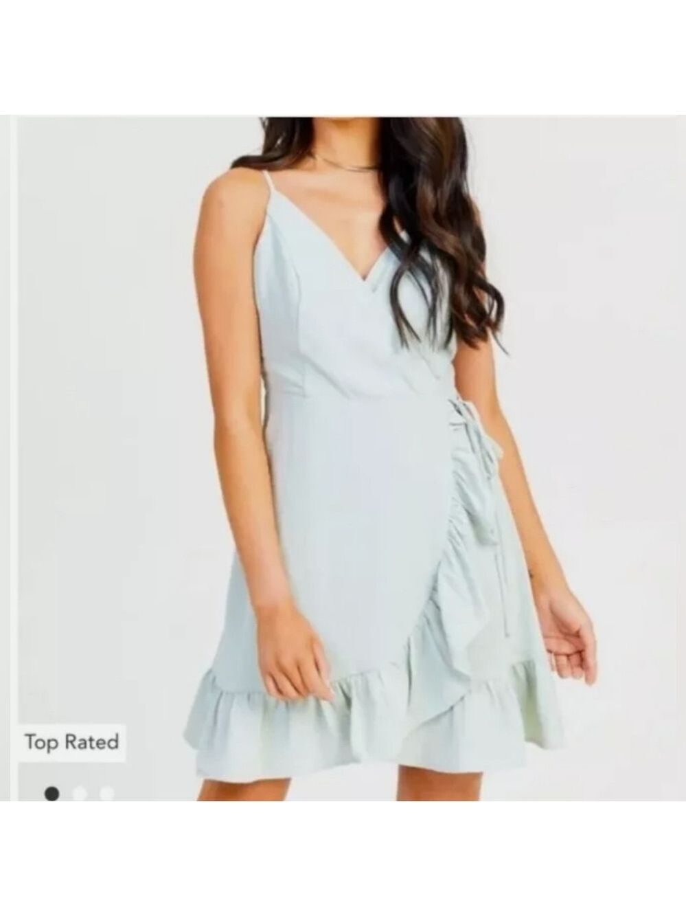 Altar's State Annabelle Dress Size Medium in Sage/Light Green